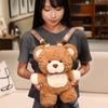 Kawaii Hayvanlar Sırt Çantaları Ayı Oyuncak Bebek Peluş Sevimli Dolgulu Hayvanlar Omuz Çantası Büyük Kapasiteli Çapraz Askılı Çanta Oyuncak Çocuk Hediye