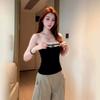 American Spice Girl Design Vest Women's Summer New Slim and Skinny Sleeveless Outer Wear Tube Top Inner Top