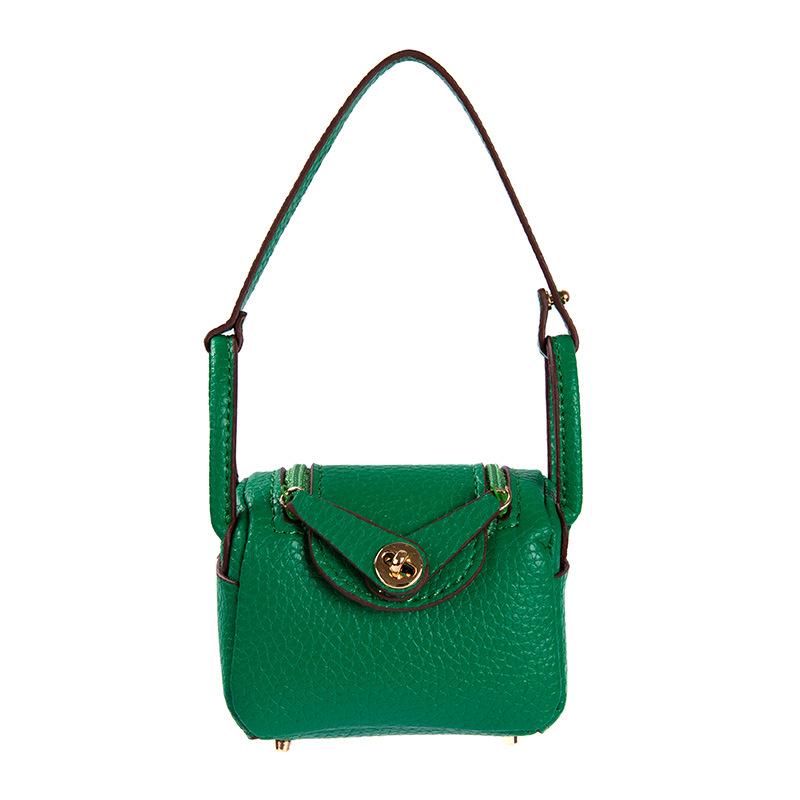 Geantă Mini de Modă pentru Femei: Breloc auto cu căști drăguțe și pandantiv plic roșu