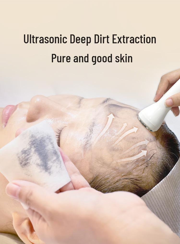 Ultrasound Ion Facial Device: Home Skin Lifter & Oxygen Infusion for Eye Wrinkles and Hydration