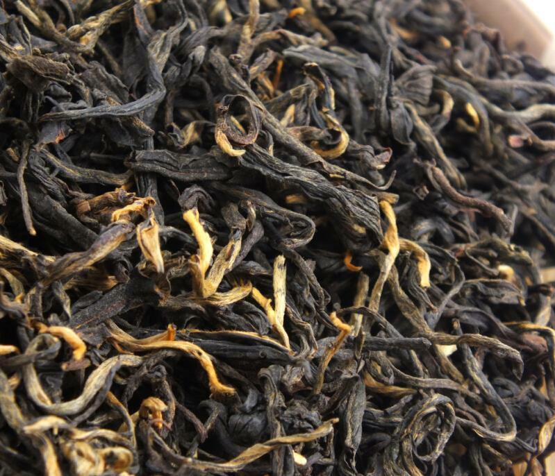 200g Premium Roter Schwarzer Tee Dian Hong Loseblatt Maofeng Bio-Tee Großer Congou