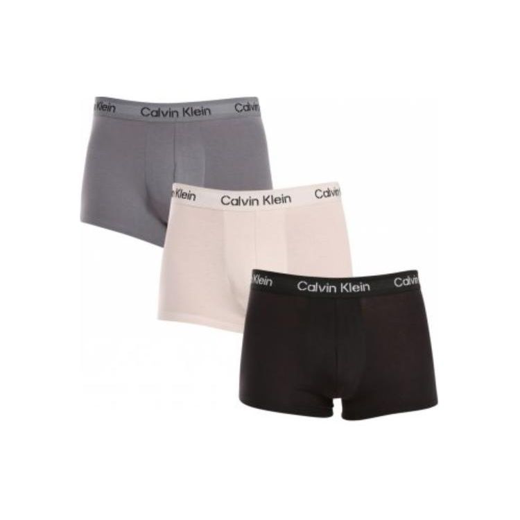 Calvin Klein Letter Print Boxer Briefs 3-Pack Men underwear NB3709A-FZ6