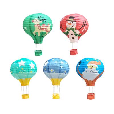 5 Pcs 30cm Hot Air Balloon Cute Hanging Party Decorations For
