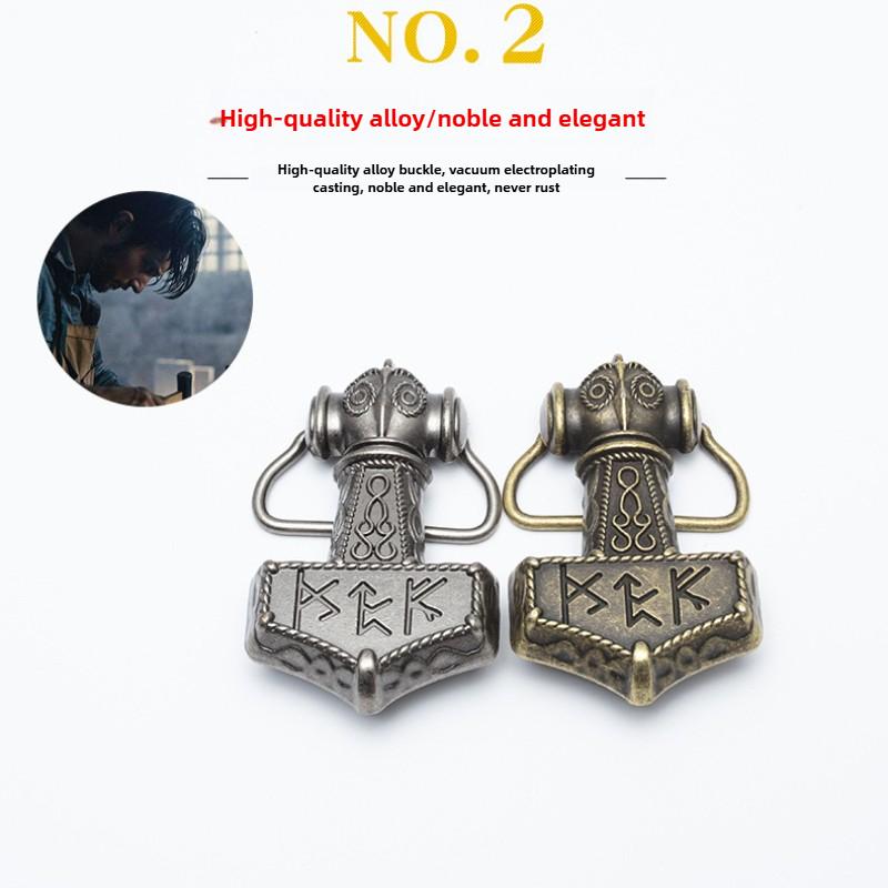 Pásek z zinkové slitiny, kožený opasek Quake, noční klub, pánský módní opasek