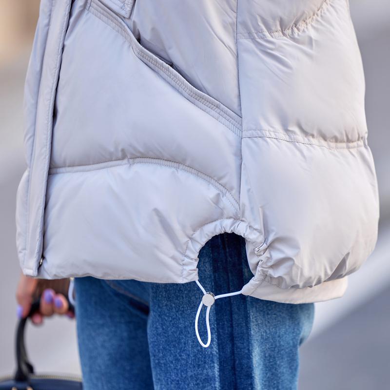 Moda Inverno Caldo Gilet Corto Donna Capispalla Elegante Spesso Senza Maniche Piumino Giubbotti da Donna