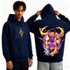 Bleach Oversized Hoodies Men Women Streetwear Y2k Sweatshirt Anime Graphic Hoodies Fleece Warm Tracksuit Casual Loose Female Male Clothing