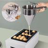Stainless Steel Liquid Funnel Dispenser 600/1200ML Batter Liquid Dispenser  Baking Accessories