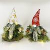 Christmas Decoration Christmas Scandinavian Tomte Decor with LED String Light Party Decoration Holiday Supplies Artificial Pine
