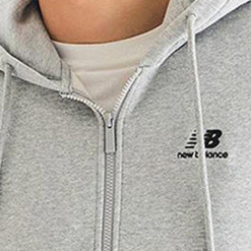 A New bAlAnce Uni Brushed Semi Overhooded Zip Up Nbmdd41013 Ac