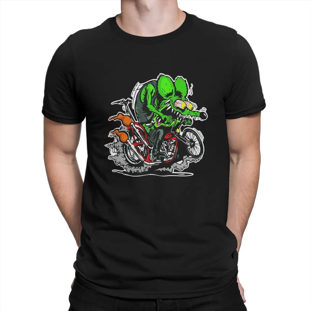 

Tales of the Rat Fink John Goodman Newest TShirt for Men Motorcycle Round Collar Pure Cotton T Shirt Distinctive Birthday Gif... S