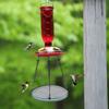 Birdseed Catcher for Outdoor Feeders Mesh Birdseed Tray Hanging Hoop Birdseed Catcher Tray for Hummingbird Feeders