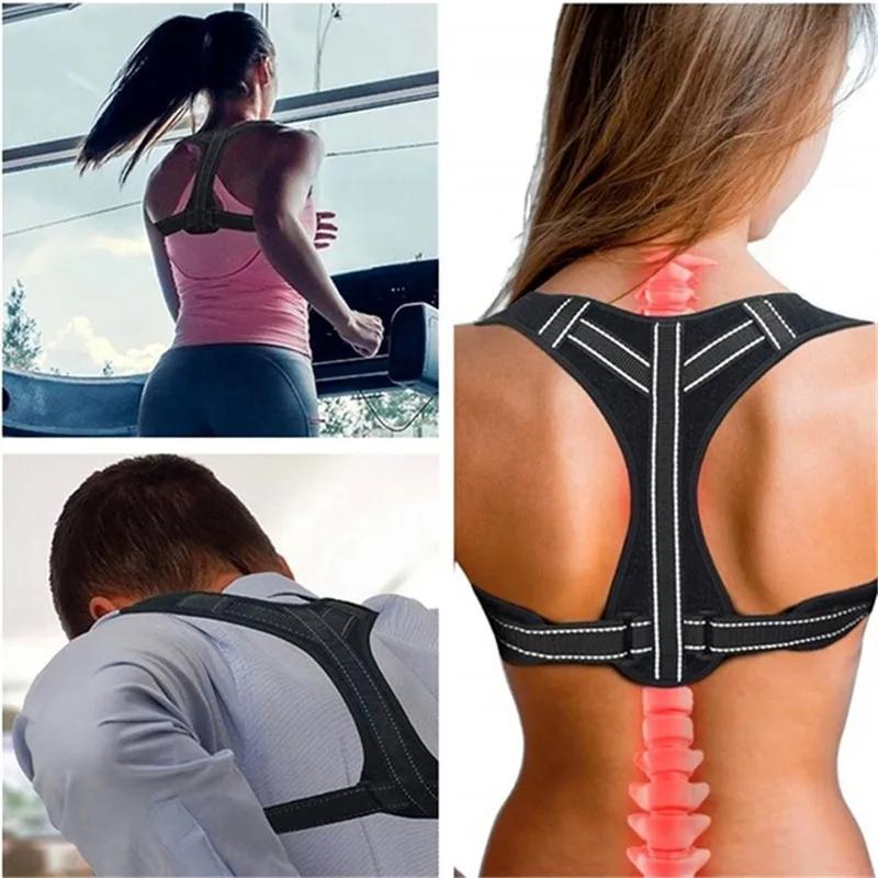 Adjustable Posture Corrector For Men Women Breathable Back Support Brace Comfortable Fit Straightener