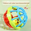 Soft Baby Grasping Ball: Educational Early Development Rattle Toy