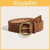 Retro Handmade Rope Belt For Women With Simple Style And Pin Closure Perfect For Fashion Outfits