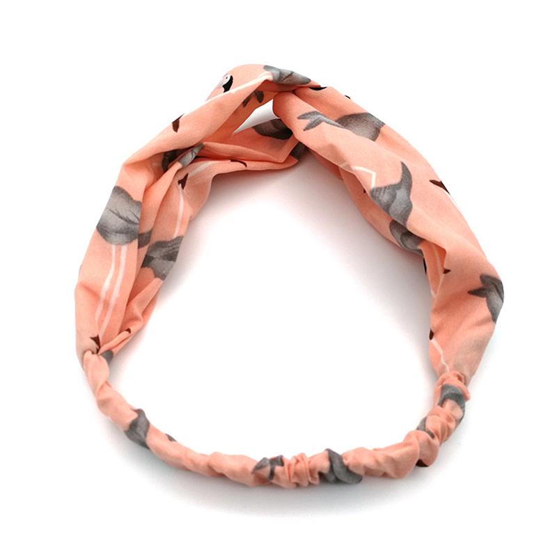 

Женские мягкие повязки на голову в стиле ретро с принтом, женские эластичные повязки для волос с перекрещенным узлом, тюрбан, головной убор, повязка на голову, резинка для волос, аксессуары для волос