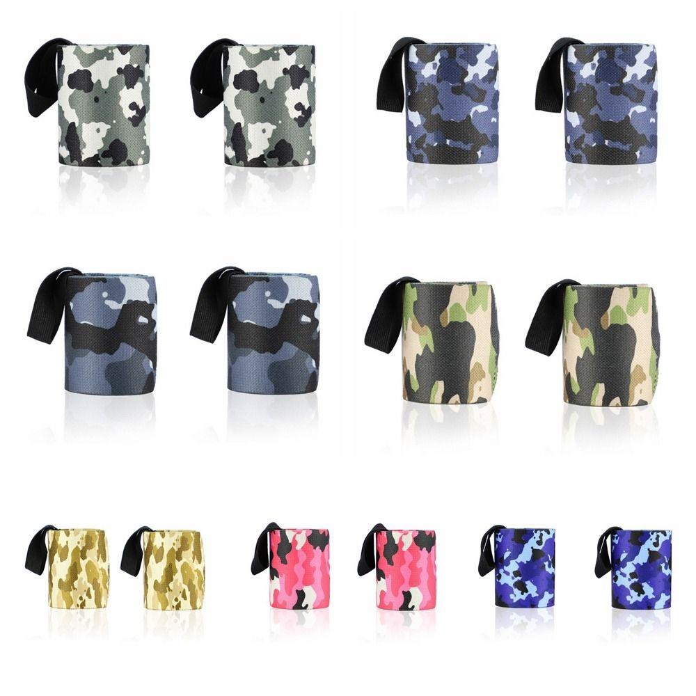 

Gym Strap Camouflage Wrist Hand Wrap Elastic Bandages Wristbands Wrist Support Wrist Wraps