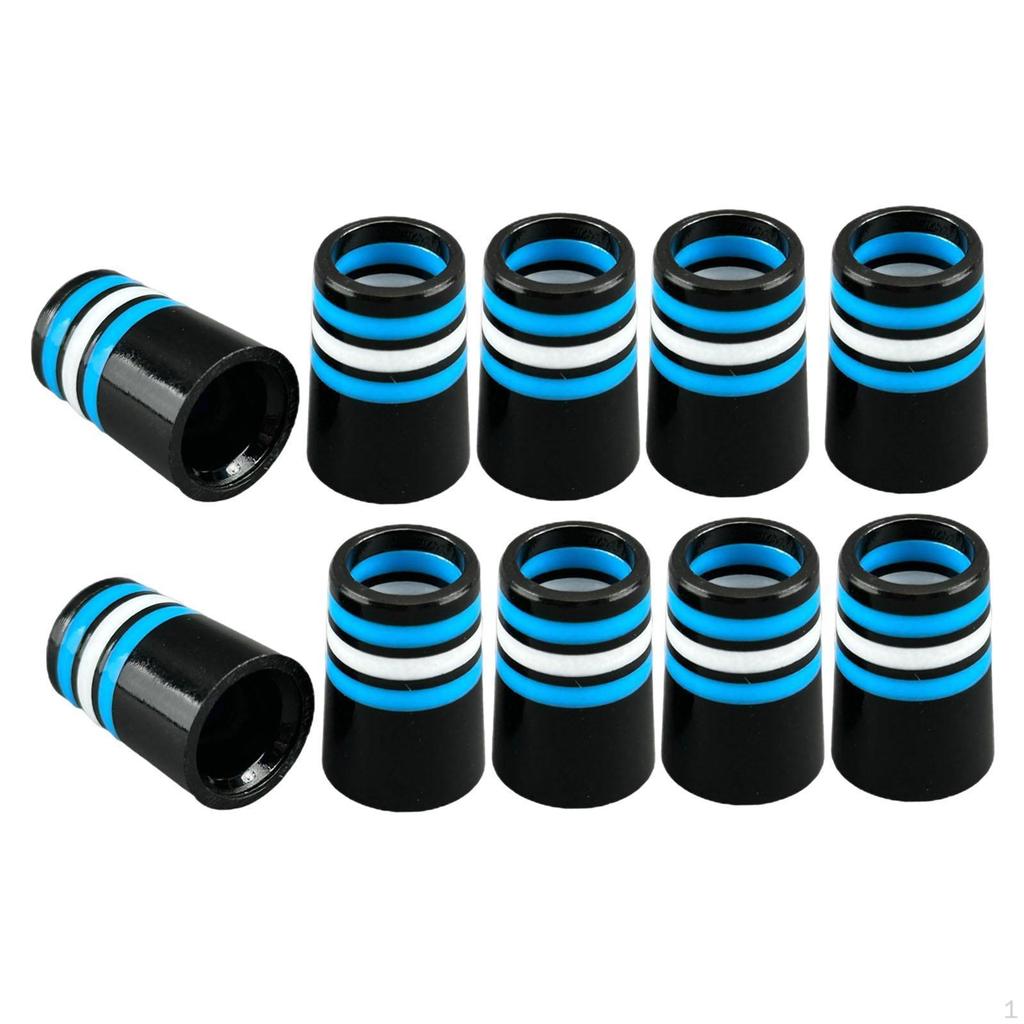 10 Pieces Golf Club Ferrules 370 Shaft Covers, Premium Replacement Durability Portable,