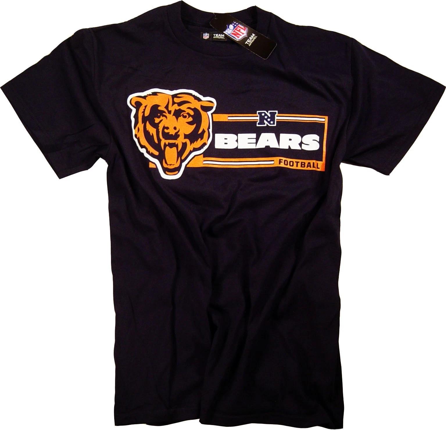 Chicago Bears Shirt T-Shirt Jersey Gifts Gear Womens Mens NFL Apparel Medium 3XL