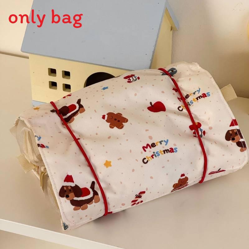Cute Bear Makeup Bag With Large Capacity And Foldable Design For Travel And Daily Use