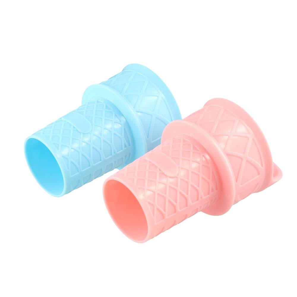 Odorless Silicone Snow Cone Rack Sustainable Freezable Food Cone Holder  Ice Cream Accessories