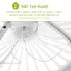 110/220v Bluetooth Music Speaker Light Ceiling fan dimmable cool/neutral/warm light Fan with light LED lamp App remote Control light