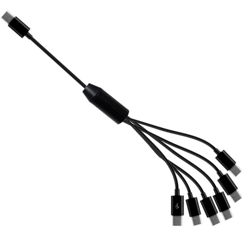 Male to Male Adapter Cord Wire USB Type C Splitter Cable for Multi Device 2 in 1/3 in 1 Charging and Data Transfer Line
