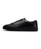 Leather Court Sneakers [Black]
