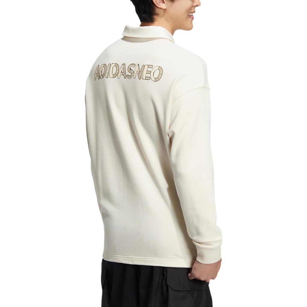 Adidas Neo FW22 Polo Shirt Unisex White HM9949