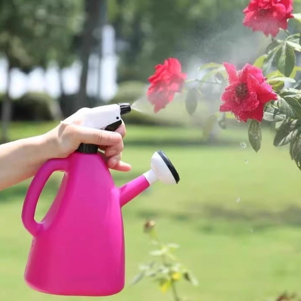Plastic Watering Can 1L Capacity Watering Tool Gardening Supplies Flower Sprayer  Garden Plants