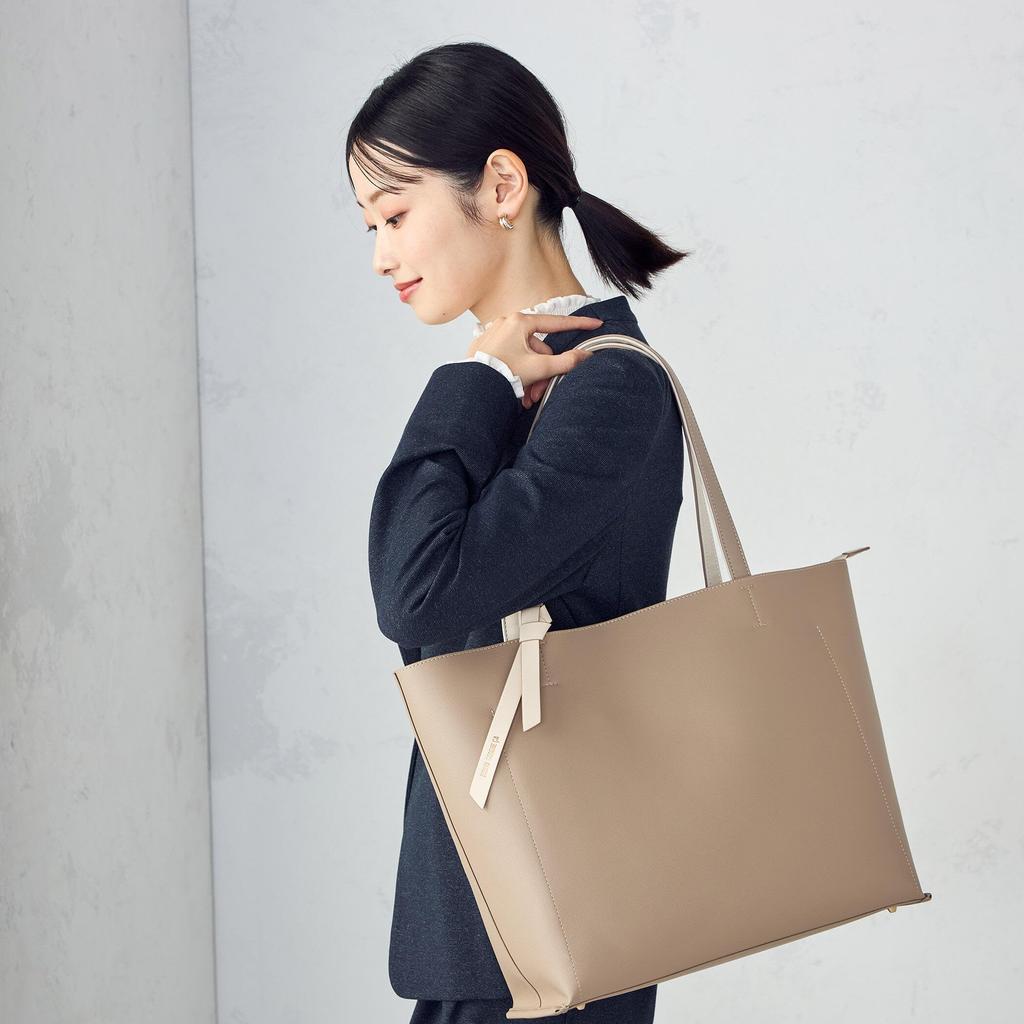 Comme Ca Ism Mono Comme Ca Multi-Function Tote Bag 95-20BO19-206 Beige F