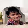 Love Elvis Presley Blanket Durable Comfort Great for Office Chair Bedding Chair All-Season Use Playful Design Birthday Christmas Gift Blanket