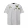 Men's Casual Printed T-shirt 2025 Summer Loose Trendy Men's round Neck Top