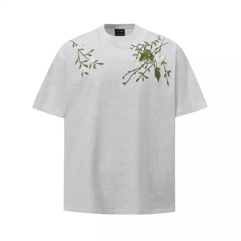 Men's Casual Printed T-shirt 2025 Summer Loose Trendy Men's round Neck Top