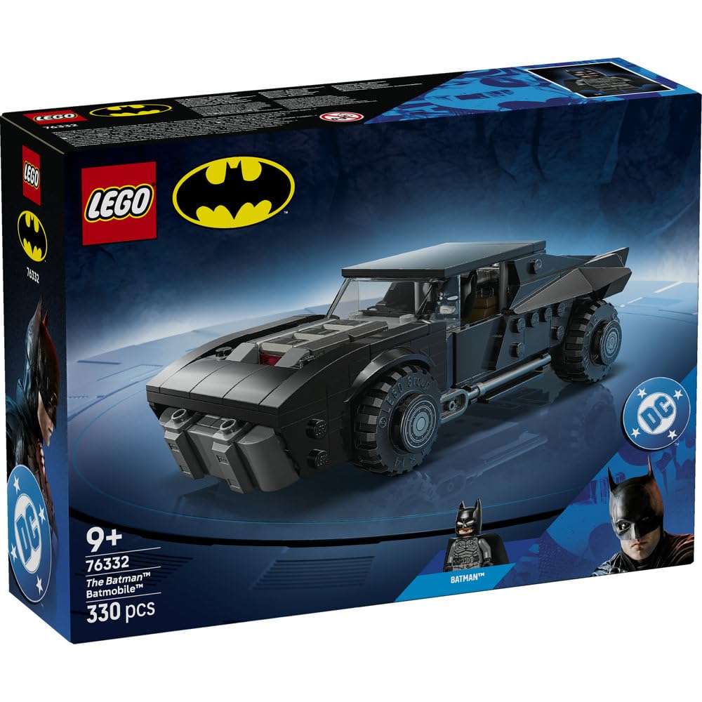LEGO Super Heroes Batman Batmobile Toy - Birthday Present, Building Blocks, Boys, Girls, Children Ages 9, 10, 11, Elementary School Students, Competit