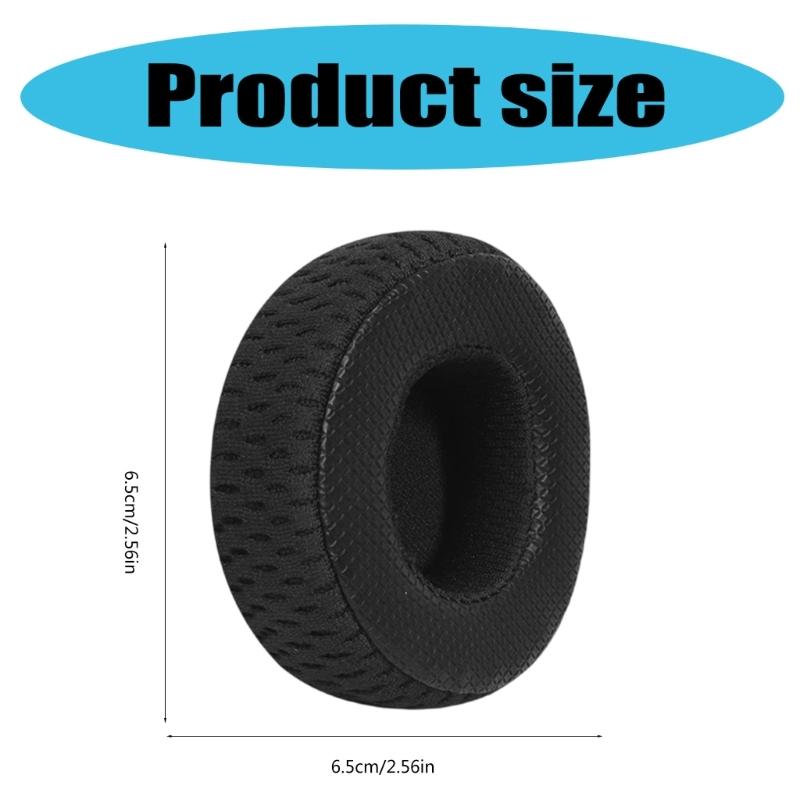 Comfortable Replacement Ear Pad for TRAIN Headphones, Noise Isolating Sponges Ear Cushions Durability Ear Pad Ear Covers