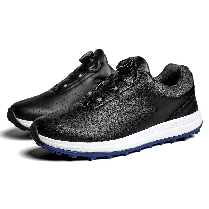 Men's Waterproof Spikeless Golf Shoes - Anti-Slip, Breathable Summer Style