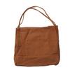 Korean Chic Large Canvas Tote Bag - Women's Versatile Single Shoulder Bag with Literary Style, Perfect for Students and Shopping.