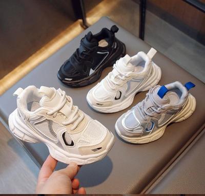Fashion Unisex Kids Shoes Kids Sneakers Baby Boy Sneakers Girls Shoes Clunky Sports Tennis Casual Flats Children Infant Footwear Autumn