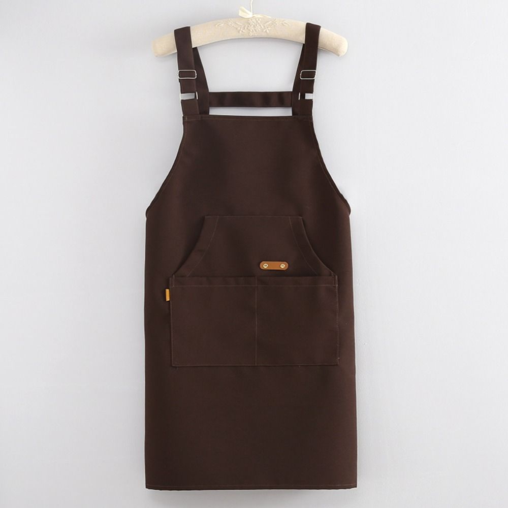 Oil-proof Waiter Sleeveless Apron Stain-proof Catering Work Clothes Kitchen Cooking Apron  BBQ