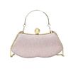 Elegant Sequins Evening Bags Gold Silver Satin Clutches Clutch Bag Banquet Fashion Chain Bags Gold Silver Clutch Bag