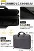 Evoon Multi-PC Case 2.0 Laptop Case, Gadget Pouch, Back-in-Back (Navy, 15-16 inch)