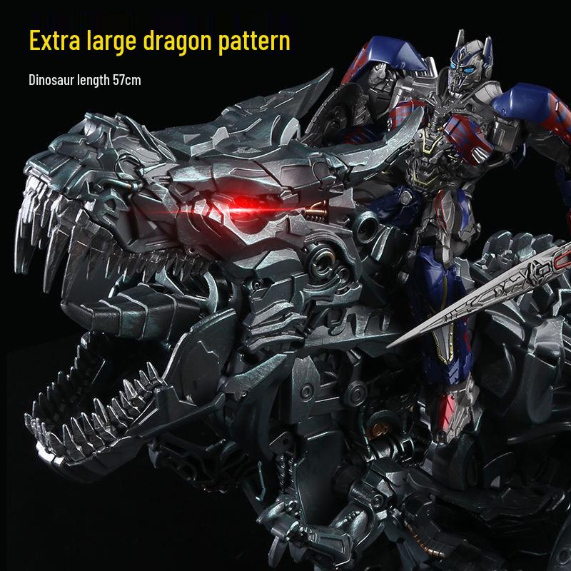 

Стальной трос Динозавр Воин Оптимус Прайм: Улучшенная модель игрушки-робота из сплава