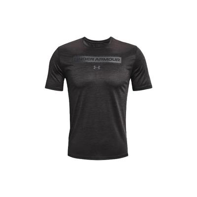 Lässiges Trainings-Sport-Rundhals-Atmungsaktives T-Shirt Herren-Tops Schwarz 1365216-001