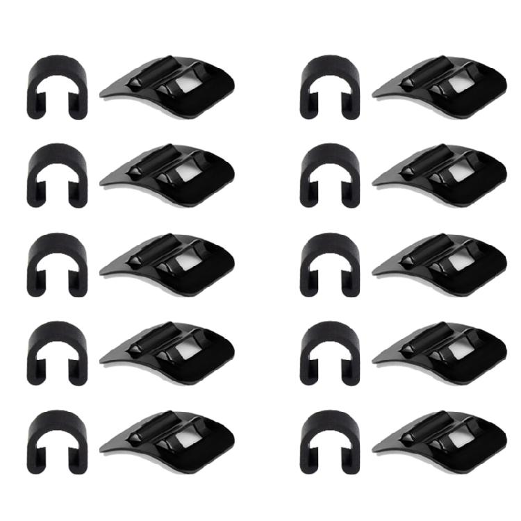 5/10set Bike Cable Base Guide Clamp for Road Bike Brake Derailleur Shifts Cable
