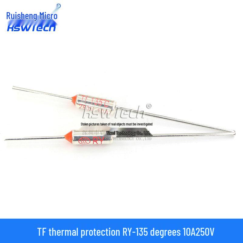 TF Thermal Protection RY-142 Temperature Fuse 172-192°C, 10A 250V for Rice Cookers