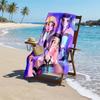Kpop Hunter Fashion Beach Towel: Ideal for Summer Adventures Soft, absorbent and quick drying suitable for swimming and bathing
