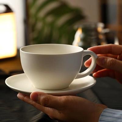 Qunrong Ceramic Latte Coffee Cup
