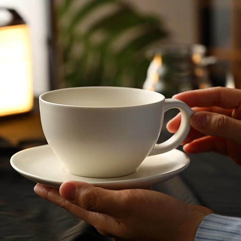 Qunrong Ceramic Latte Coffee Cup