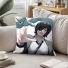Anime Himeno Throw Pillow Covers Pattern Cushion Cover Suitable For Sofa Bedroom Car Pillow Cover