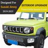 Car Front Bumper Grills Decoration Cover Trim for Suzuki Jimny 2019 2020 2026-2026 Grille Mesh Frame Exterior Car Accessories